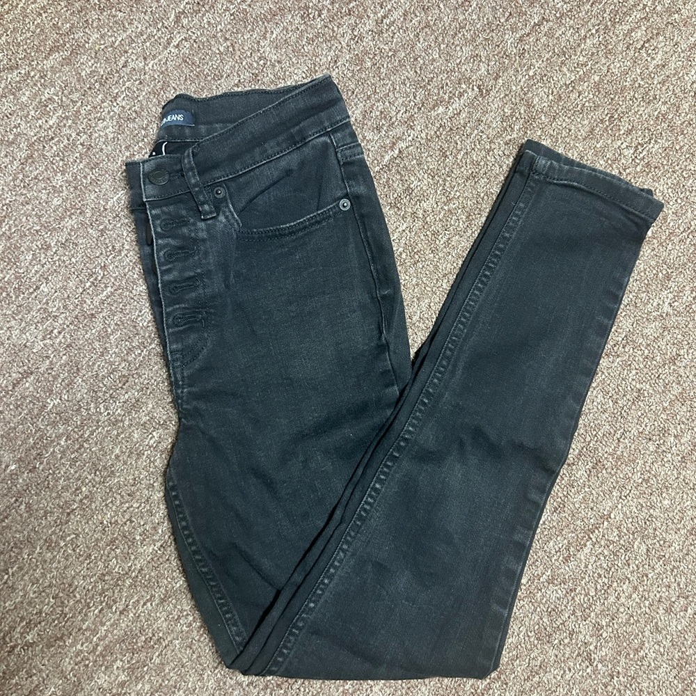 Calvin Klein Jeans Black Skinny Stretch Denim